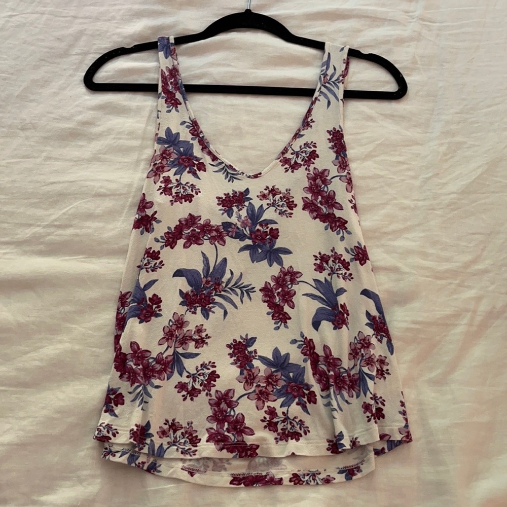 American Eagle Floral Tank